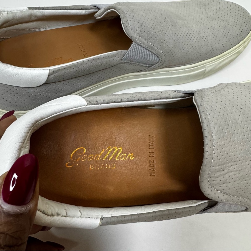 Good Man Legend Gray Slip-On Men's Shoes - Picture 4 of 8